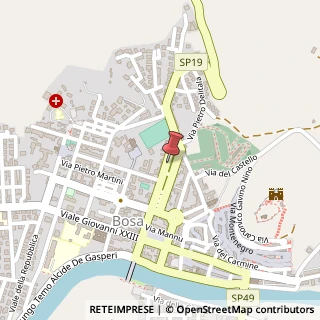 Mappa Via A. Lamarmora, 34, 09089 Bosa, Nuoro (Sardegna)