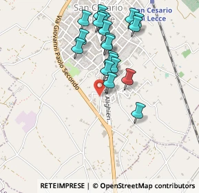 Mappa Via Sardegna, 73016 San Cesario di Lecce LE, Italia (0.4925)