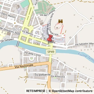 Mappa Corso Vittorio Emanuele II, 38, 08013 Bosa, Nuoro (Sardegna)