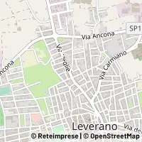 Mapa Leverano