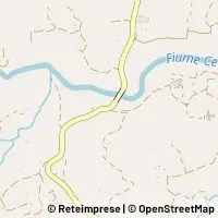 Mapa Oliena