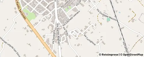 Mappa San Cesario di Lecce