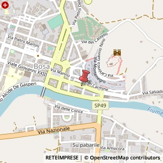 Mappa Corso Vittorio Emanuele II, 64, 08013 Bosa, Nuoro (Sardegna)