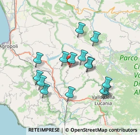 Mappa Via Marchesano, 84060 Orria SA, Italia (7.02267)