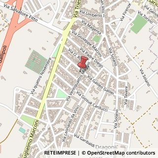 Mappa Via XXIV Maggio, 47, 73010 Lequile, Lecce (Puglia)