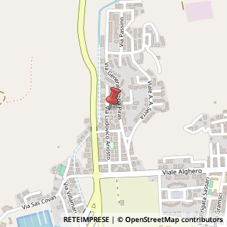 Mappa Via L. Ariosto, 20, 08013 Bosa, Nuoro (Sardegna)