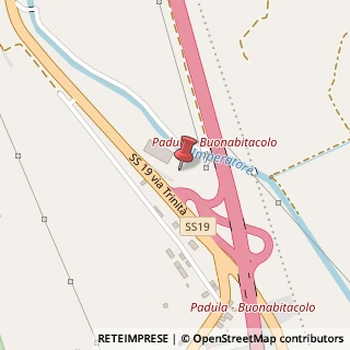 Mappa Strada Statale 19, 707, 84034 Padula, Salerno (Campania)