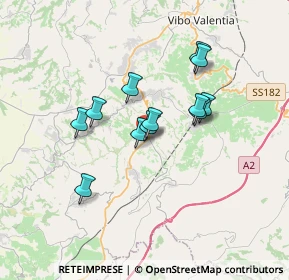 Mappa Via Conte Ruggero, 89852 Mileto VV, Italia (2.9725)