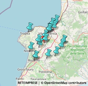 Mappa Via Conte Ruggero, 89852 Mileto VV, Italia (11.047)