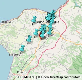 Mappa Via Conte Ruggero, 89852 Mileto VV, Italia (5.8595)