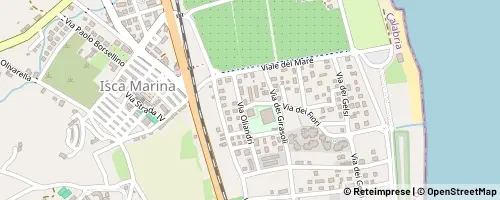 Mappa Isca sullo Ionio