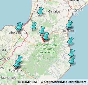 Mappa SS182, 89822 Spadola VV, Italia (19.88688)