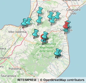 Mappa SS182, 89822 Spadola VV, Italia (13.581)