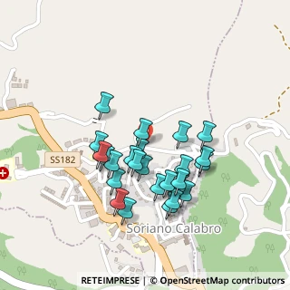 Mappa Via Mattia Preti, 89831 Soriano Calabro VV, Italia (0.212)