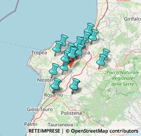 Mappa 89852 Mileto VV, Italia (10.031)