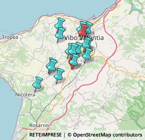 Mappa Via Saccari, 89852 Mileto VV, Italia (5.55625)