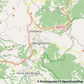 Mappa Brognaturo