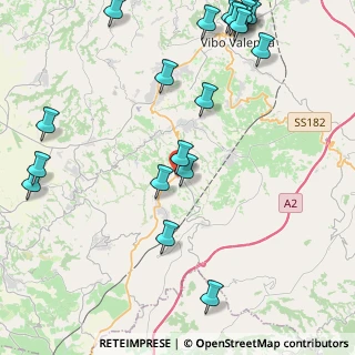 Mappa Via Real Badia, 89852 Mileto VV, Italia (6.356)