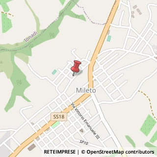 Mappa Via Nicola Lombardi, 44, 89852 Mileto, Vibo Valentia (Calabria)
