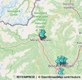 Mappa Passeggiata Lungo Passirio, 39012 Merano BZ, Italia (24.44667)