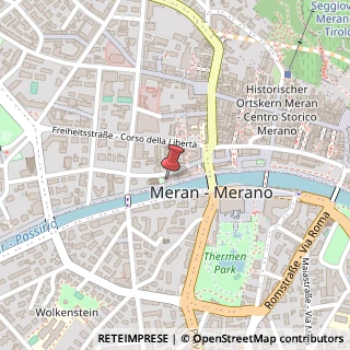 Mappa Via Carducci, 29, 39012 Merano, Bolzano (Trentino-Alto Adige)