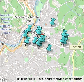 Mappa Via del Ruscello, 39012 Merano BZ, Italia (0.3005)