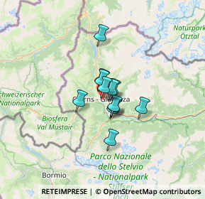 Mappa 39020 Glorenza BZ, Italia (6.67917)