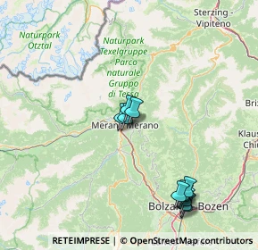 Mappa Via Salita Alla Chiesa, 39012 Merano BZ, Italia (15.61818)