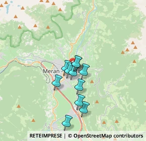Mappa Via Salita Alla Chiesa, 39012 Merano BZ, Italia (2.36182)
