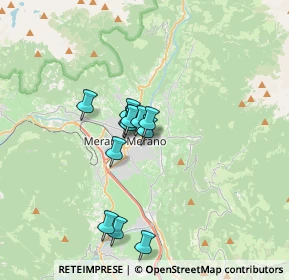 Mappa Via Salita Chiesa, 39012 Merano BZ, Italia (2.43583)