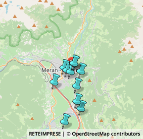 Mappa Via Salita Chiesa, 39012 Merano BZ, Italia (2.36455)