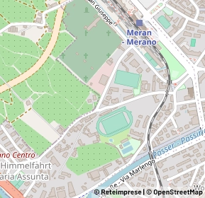 Mappa Via bersaglio, 39012 Merano BZ, Italia (0.18462)