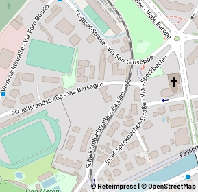 Mappa Via lido, 39012 Merano BZ, Italia (0.11923)