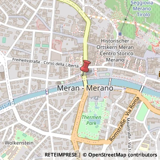 Mappa Piazza Teatro, 15, 39012 Merano, Bolzano (Trentino-Alto Adige)