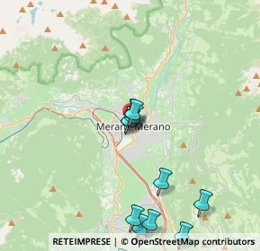 Mappa Via Carducci, 39012 Merano BZ, Italia (4.135)