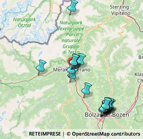 Mappa Via Carducci, 39012 Merano BZ, Italia (16.158)