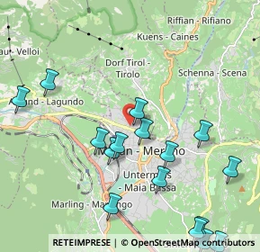 Mappa Via Vittorio Alfieri, 39012 Merano BZ, Italia (2.4575)