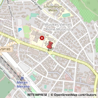 Mappa Via Goethe, 1, 39012 Merano, Bolzano (Trentino-Alto Adige)