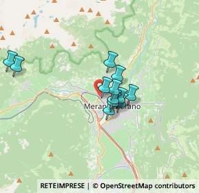 Mappa Via IV Novembre, 39012 Merano BZ, Italia (2.405)