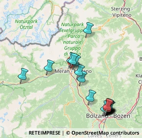 Mappa Via IV Novembre, 39012 Merano BZ, Italia (17.641)