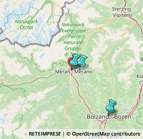 Mappa Via IV Novembre, 39012 Merano BZ, Italia (46.53688)