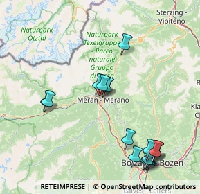 Mappa Via IV Novembre, 39012 Merano BZ, Italia (18.00556)