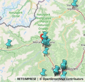 Mappa Via IV Novembre, 39012 Merano BZ, Italia (20.22)