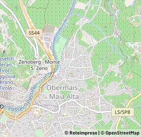 Mappa Via virgilio, 39012 Merano BZ, Italia (0.22917)