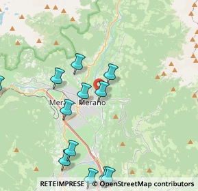 Mappa Via Planta, 39012 Merano BZ, Italia (4.78923)