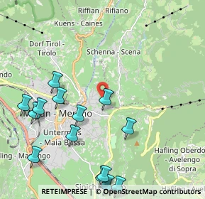 Mappa Via Planta, 39012 Merano BZ, Italia (2.52643)