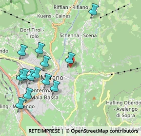 Mappa Via Planta, 39012 Merano BZ, Italia (2.29)