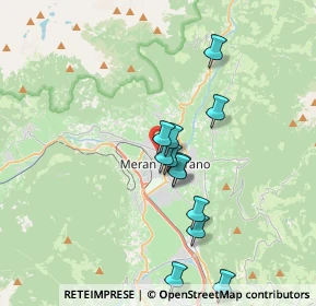 Mappa Via Monastero, 39012 Merano BZ, Italia (3.13667)