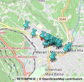 Mappa Via Monastero, 39012 Merano BZ, Italia (0.6005)