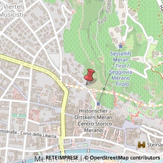 Mappa Via Galileo Galilei, 50, 39012 Merano, Bolzano (Trentino-Alto Adige)